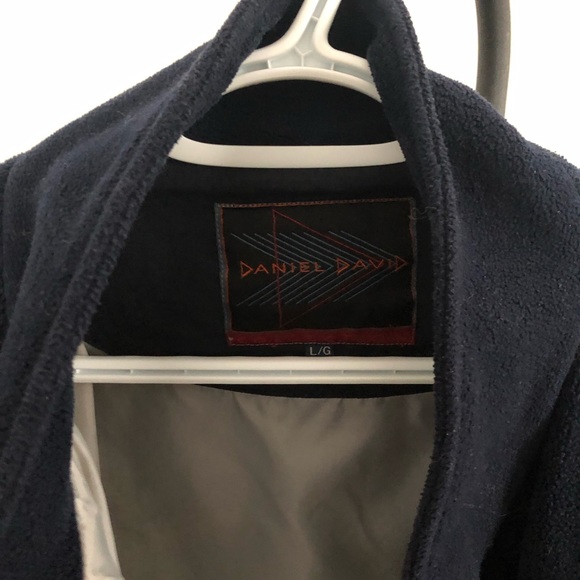 Daniel David oversize navy blue jacket - Picture 2 of 4